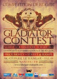Gladiator Contest VIII. Du 23 au 24 mars 2013 à Nantes. Loire-Atlantique.  11H30